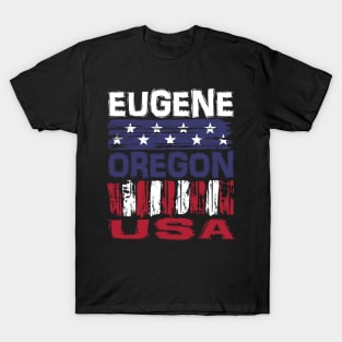 Eugene Oregon USA T-Shirt T-Shirt